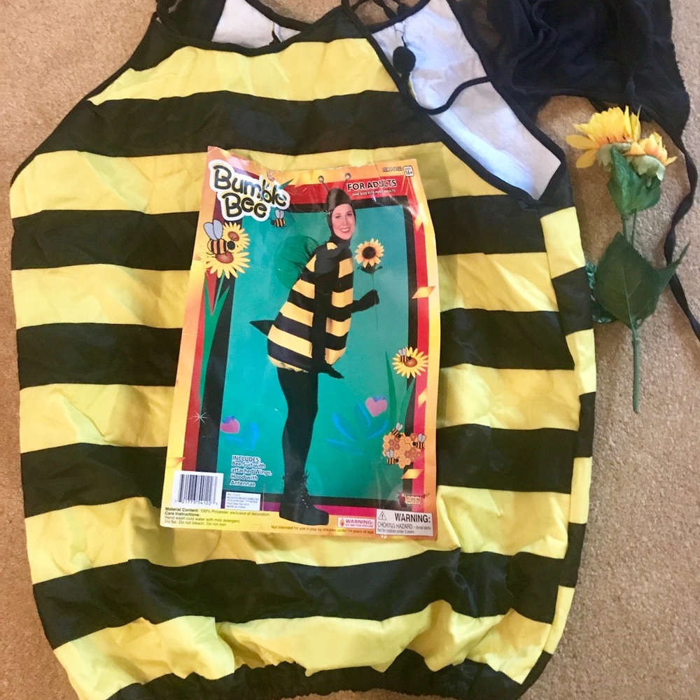 Adult bumble bee Halloween costume